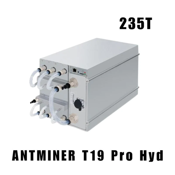 BITMAIN Antminer T19 Pro Hyd 235T BTC Miner